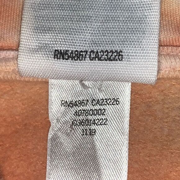 Victoria’s Secret Pink Women’s Size XS Half Zip Tie Dye Cropped Sport Hoodie‎ - Picture 3 of 6